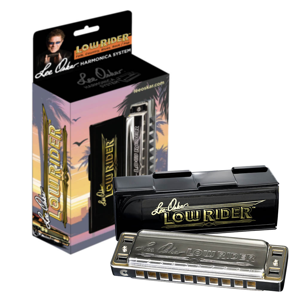 Lee-Oskar-LowRider-Harmonica--With-Packaging-Model-1975