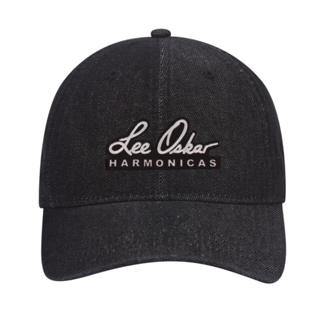 loh-black-denim-dad-hat-front