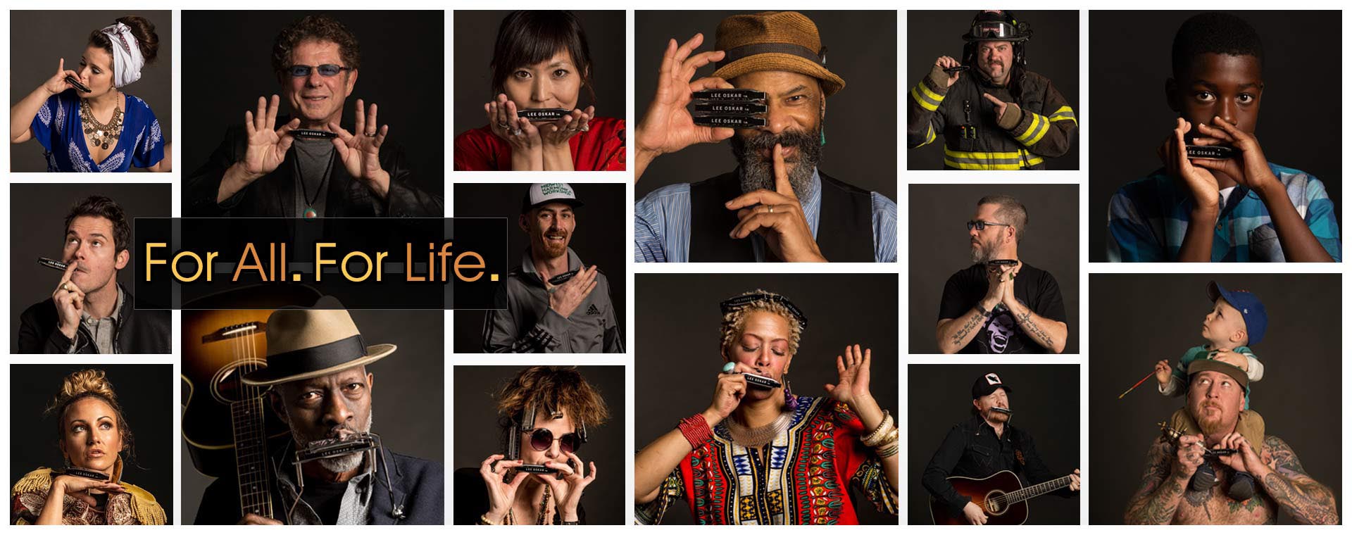 Lee Oskar Harmonicas - For All For Life